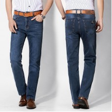 Slim-fit straight jeans
